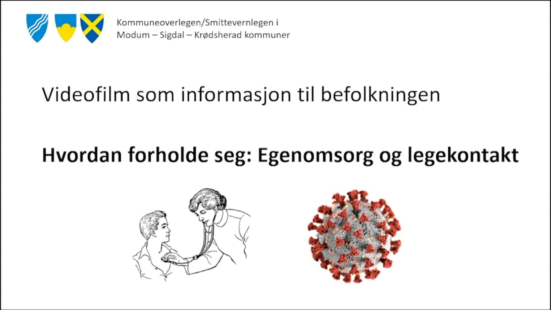 InfoFilmCoronaModumKommune