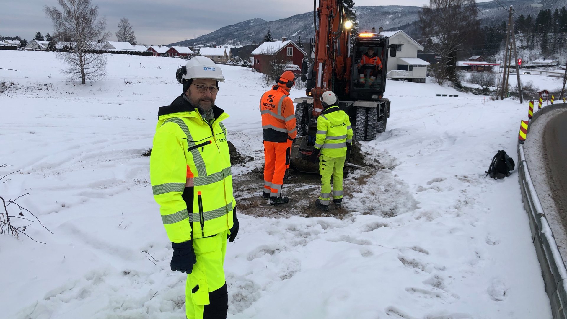 Startet bygging av ganvei fra Vassbunn til Skalstad