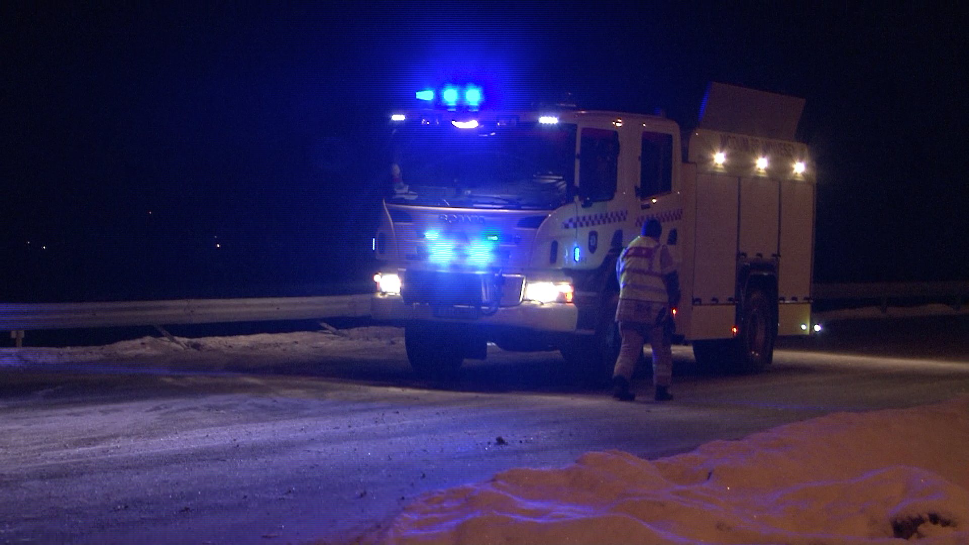 Krasjet bilen og stakk fra stedet