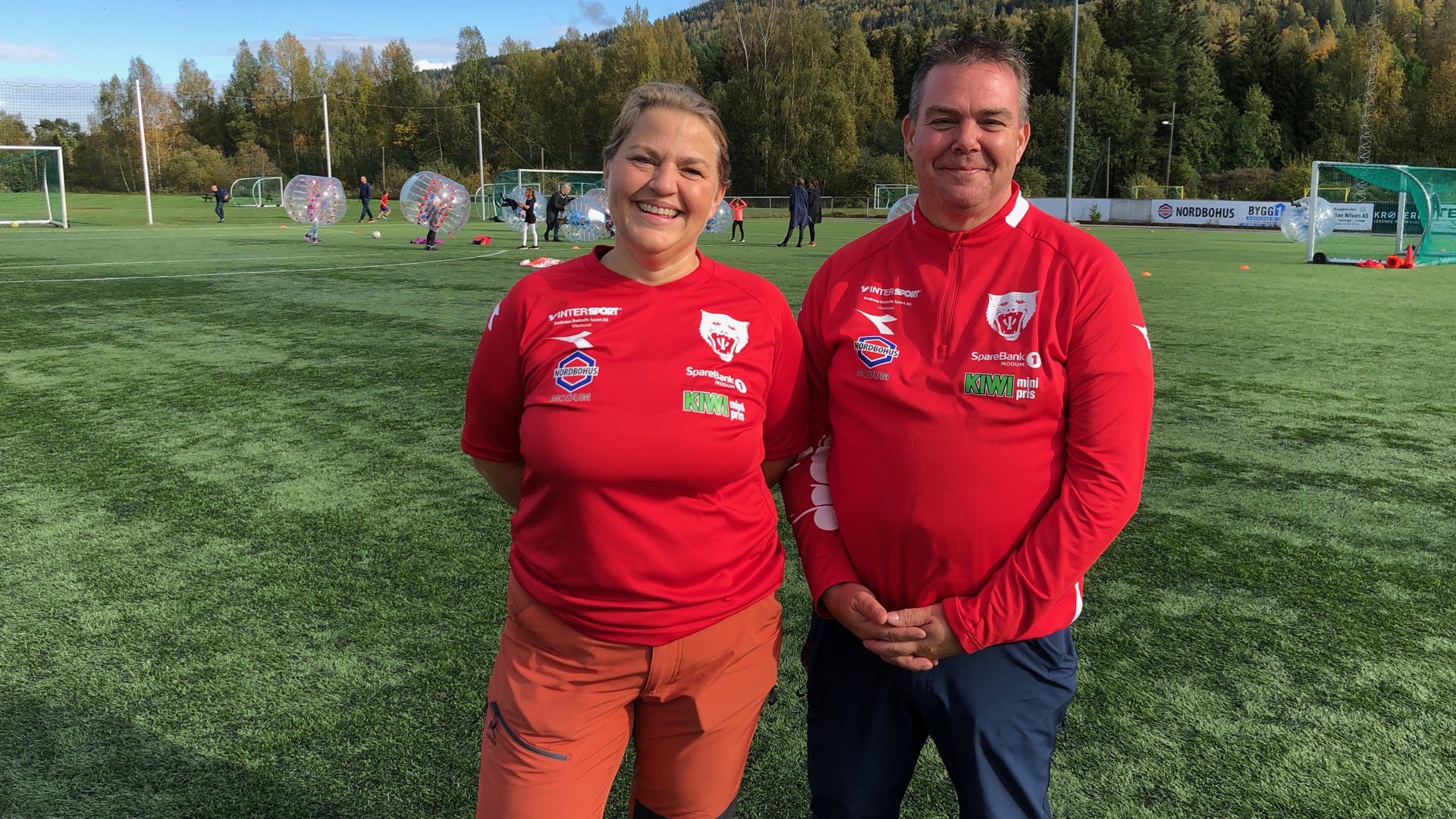 Feiret gjenåpningen med fotballfest på Tangen