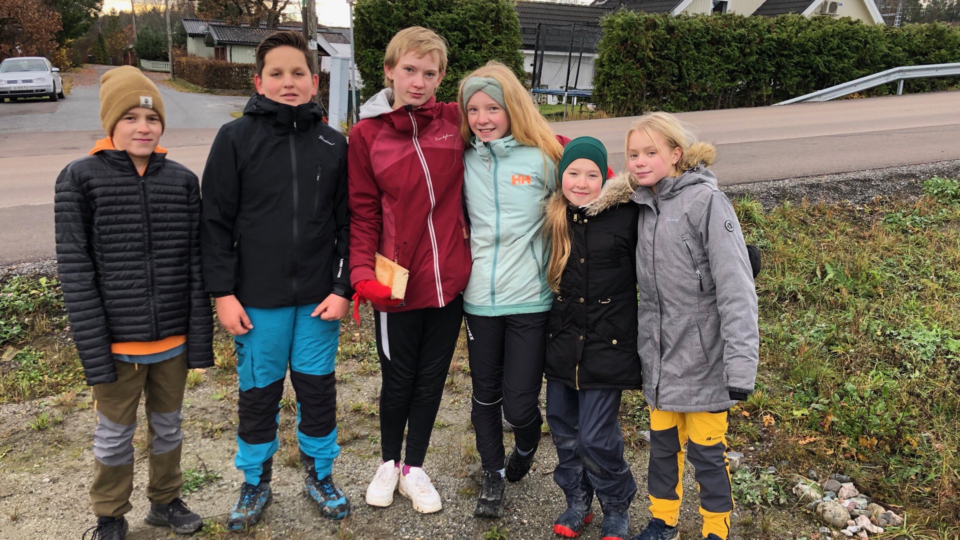 Flukt dag for elever på Vikersund skole