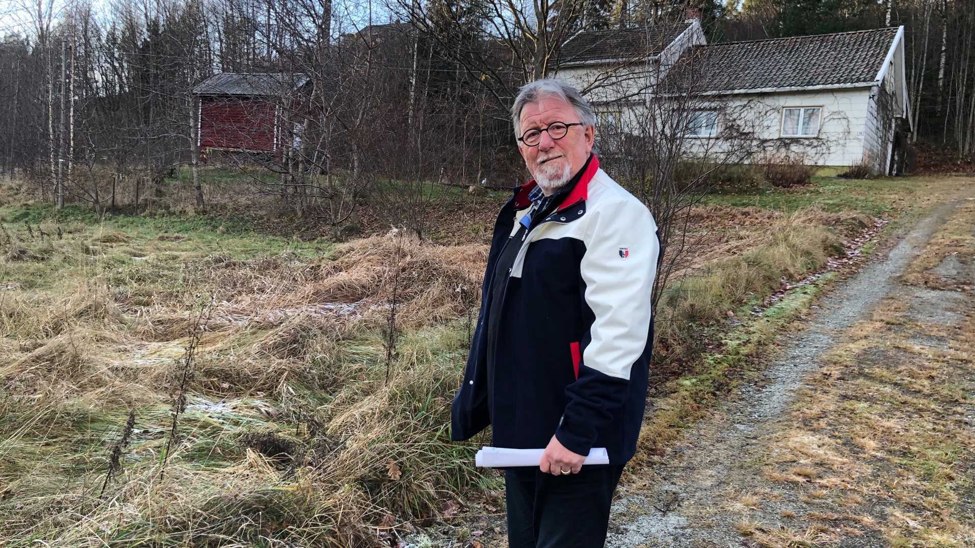 Ole Martin om planer for nedlagt småbruk i Myraveien