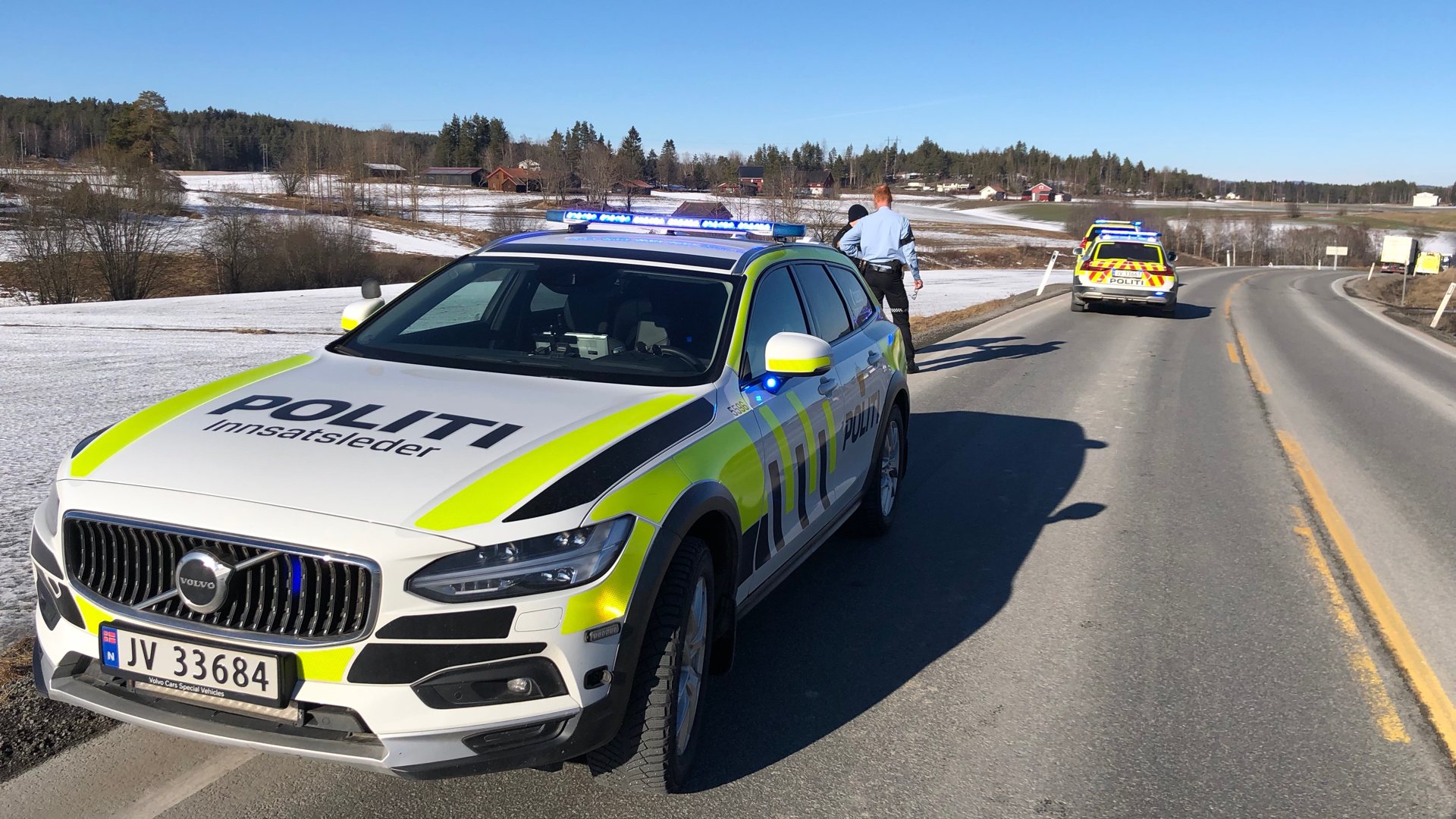 Trafikkulykke på Drolsum