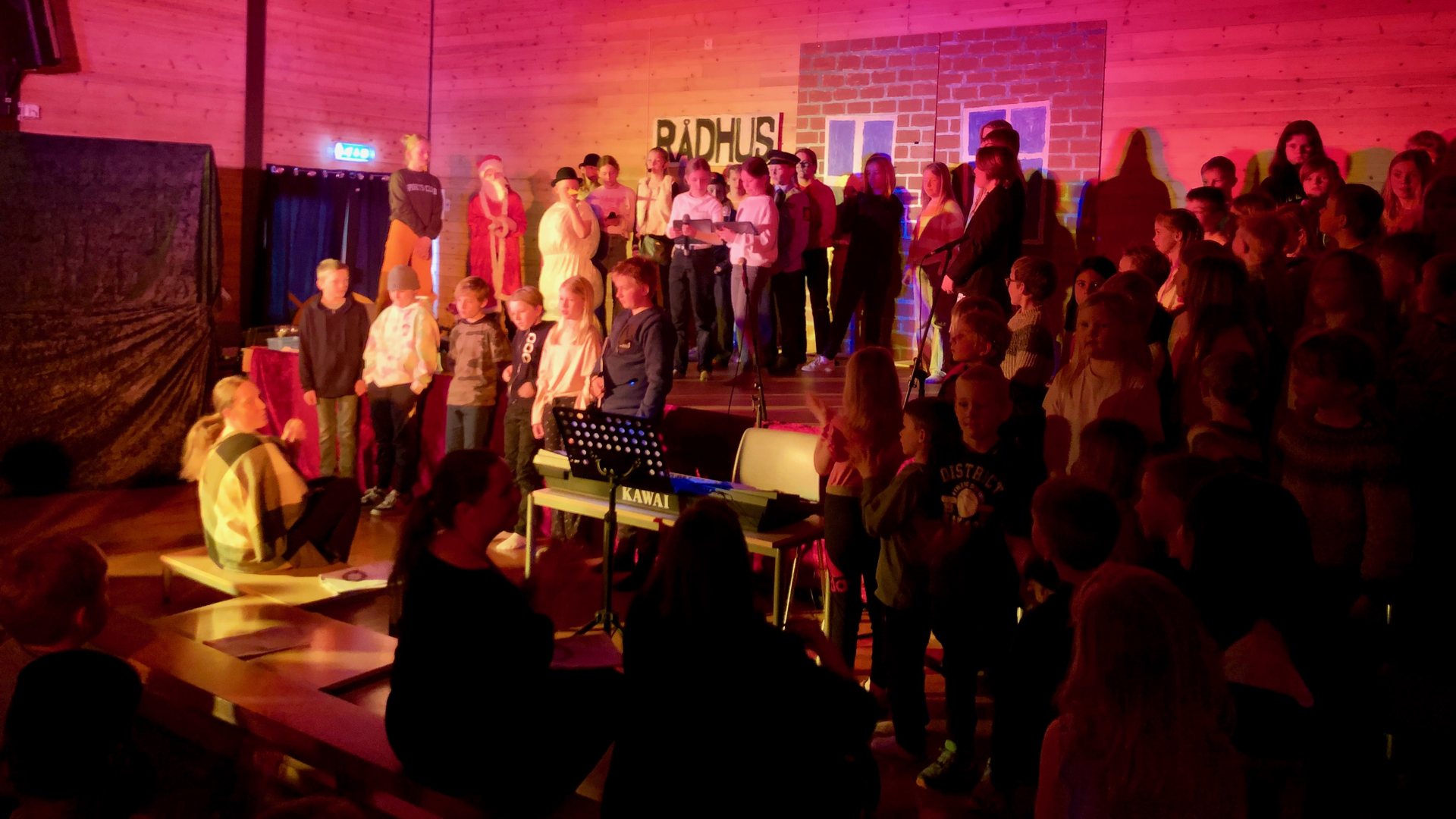 Miljømusikal på Buskerud skole