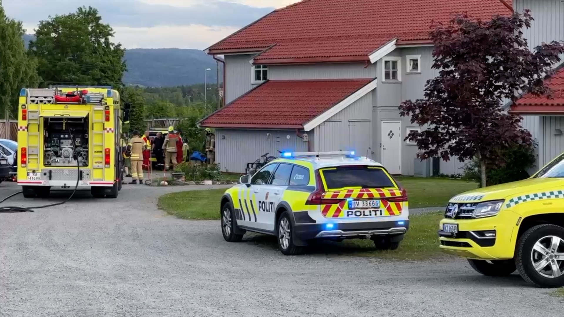 Branntiløp i leilighetsbygg